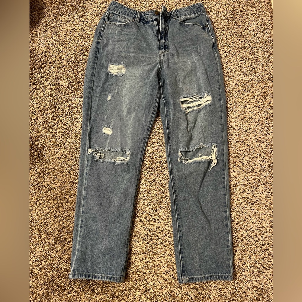 dark wash jeans, size 6